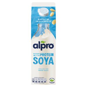 Alpro soya milk